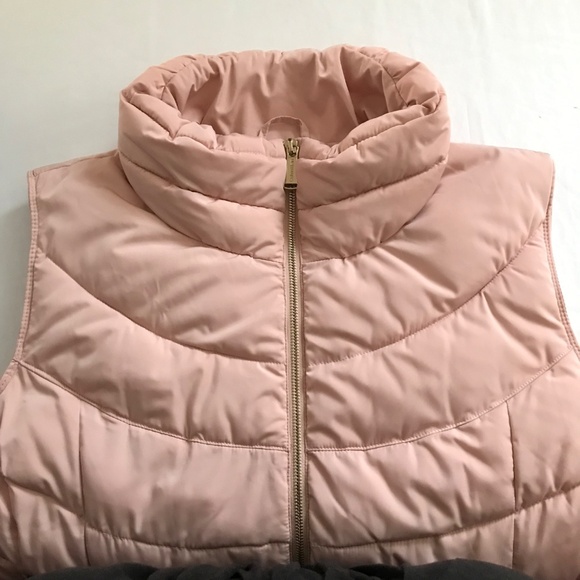 CALVIN KLEIN Puffer Vest Jacket Pink Blush NWOT Women’s Plus Size 2X - Picture 5 of 16